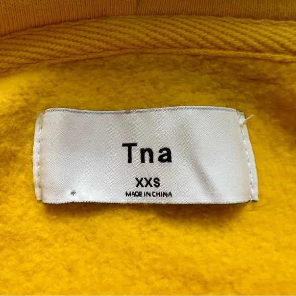 Aritzia TNA Cropped Pullover Hoodie - Sz XXS - Picture 9 of 12